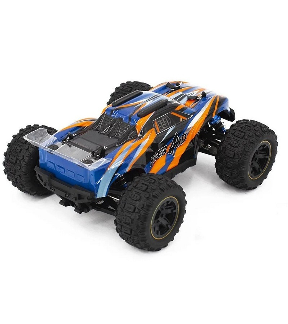 Радиоуправляемый монстр MJX Hyper Go 16108 (оранжевый) 4WD 2.4G LED 1/16 RTR
