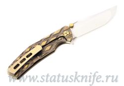 Нож TFK Stone F1 M390 Titanium Bronzeфотография - 4