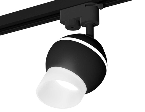 Комплект трекового светильника Ambrella light Track System XT1102073 SBK/FR черный песок/белый матовый (A2521, C1102, N7175)