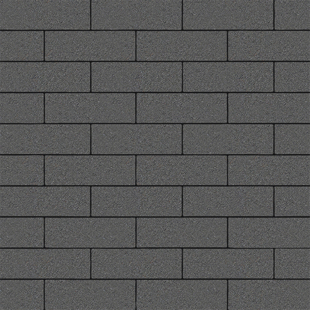 Тротуарная плитка ПРЯМОУГОЛЬНИК 300х100 мм - Стандарт Серый