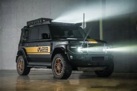 Платформа на крышу с LED огнями и лестницей для iCar V23 Chery 2024 Айкар багажник на крышу