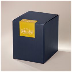 ЕМКОСТЬ ДЛЯ ХРАНЕНИЯ "DIAMANT BLUE" 10,5*10,5*17СМ