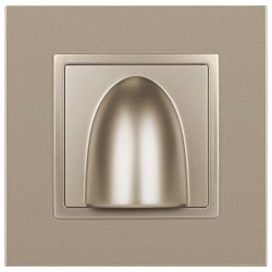 Вывод кабеля ЭРА Elegance 14-6003-04 шампань