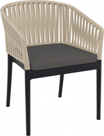 Подушка для кресла Siesta Contract Portofino, темно-серый