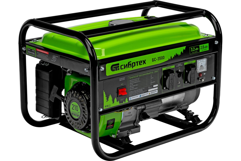 Генератор бензиновый Сибртех БС-3500