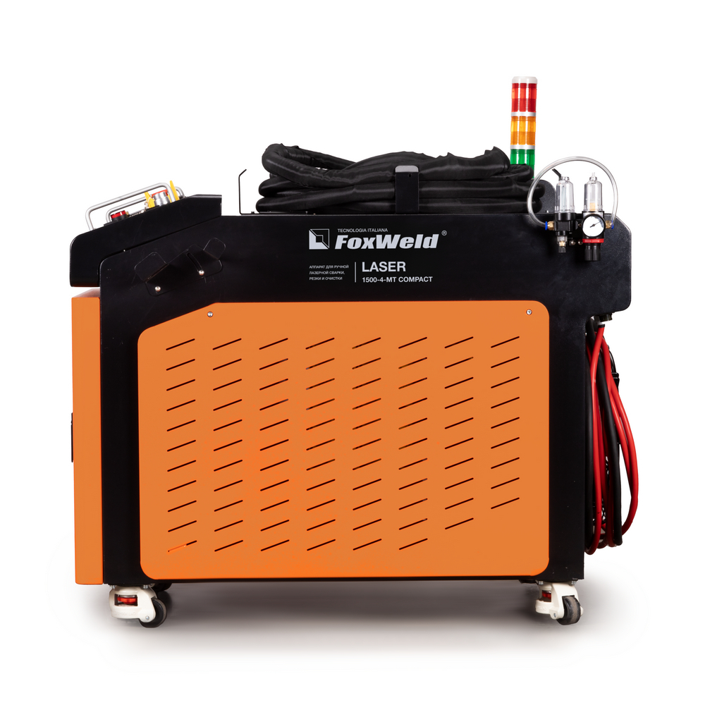 Аппарат для ручной лазерной сварки, резки и очистки LASER 1500-4-МТ COMPACT. FOXWELD