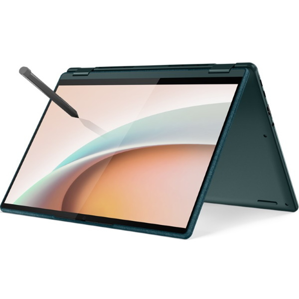 Ноутбук Lenovo Yoga 6 13ALC7 Ryzen 5 5500U 8Gb SSD 256Gb AMD Radeon Graphics 13.3 WUXGA IPS TouchScreen(Mlt) Cam 59Вт*ч No OS Темно-зеленый 82UD008URK