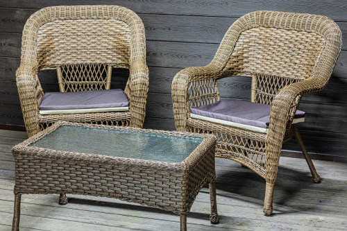 Комплект мебели из искусственного ротанга Мэдисон (Medison) Balcony Set без подушек