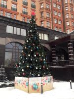 елка уличная ствольная "Альпийская"