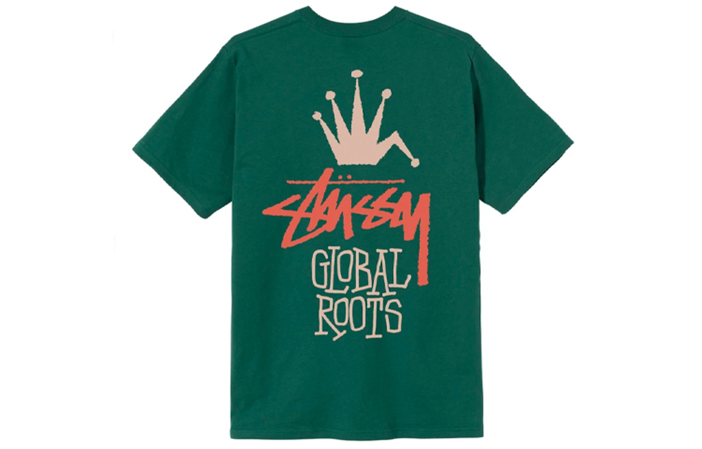 Футболки Stussy Global Roots Tee logo T, 1904622