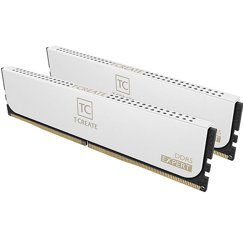 Модуль памяти DIMM DDR5 64Gb, 6000Mhz, 2x32Gb, Team Group T-CREATE Expert White (CTCWD564G6000HC34BDC01)