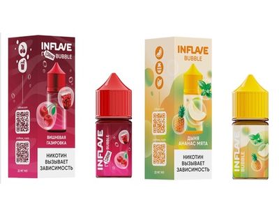 Жидкость INFLAVE Bubble Drink Salt 2% 30 ml