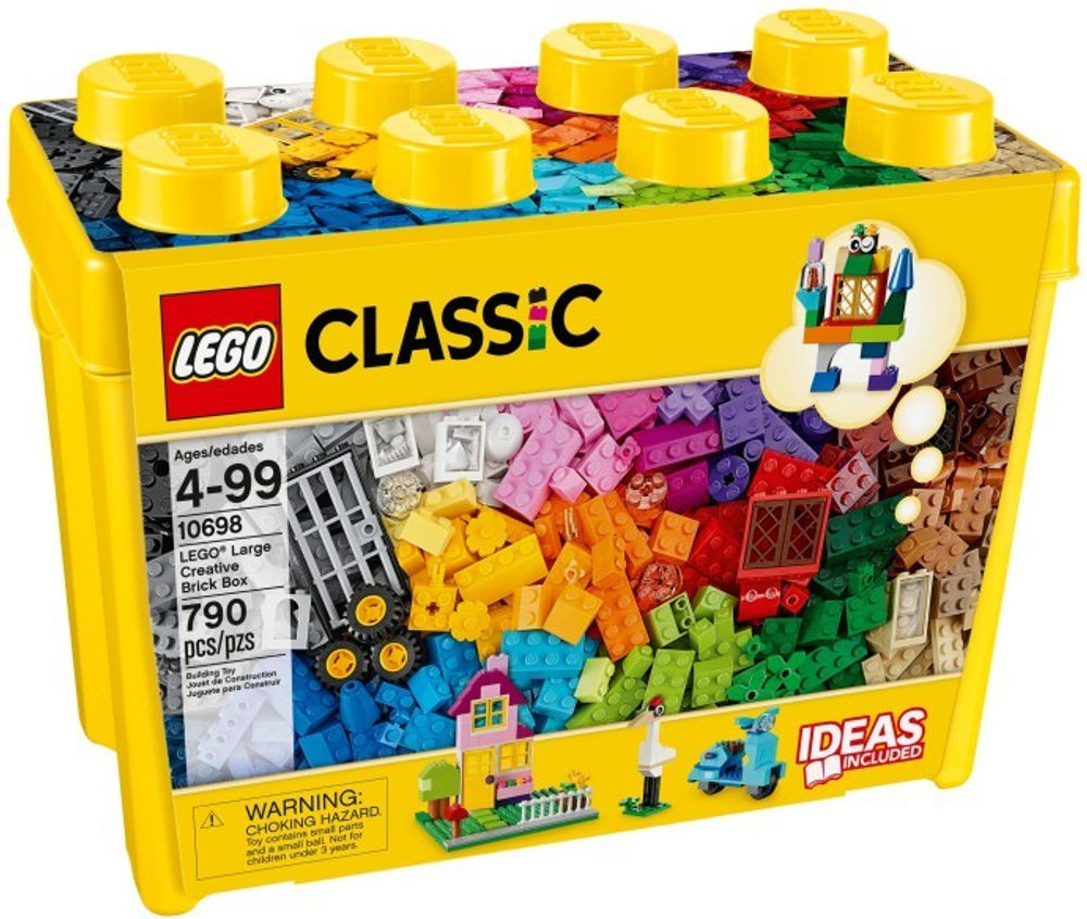 LEGO Classic: Набор для творчества большого размера 10698 — Large Creative Brick Box — Лего Креатор Творец