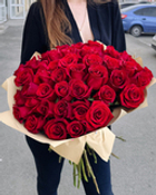 51 красная роза