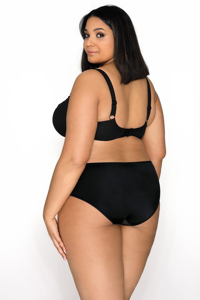 Бюстгальтер с мягкой чашкой Melanie черно-бежевый