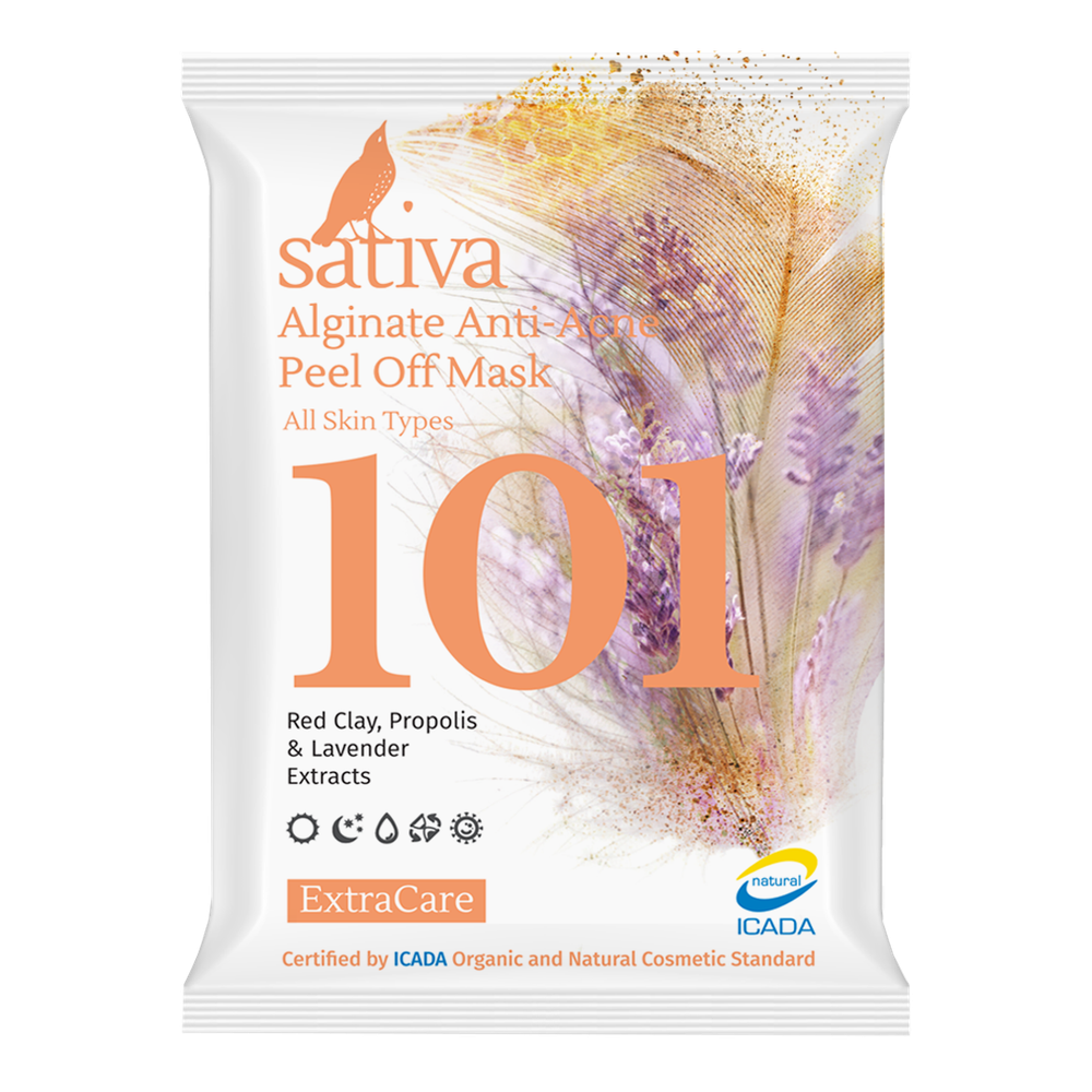 Маска альгинатная Sativa №101 анти-акне (15г)