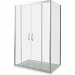 Душевой уголок Good Door Infinity WTW-TD+SP 190х70 стекло прозрачное/профиль хром
