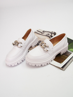 Лоферы женские натуральная кожа