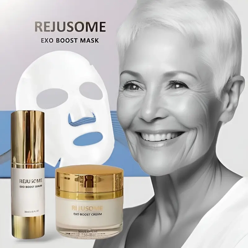 Rejusome Kit Serum + Cream + Mask | Набор сыворотка, крем и маски с экзосомами