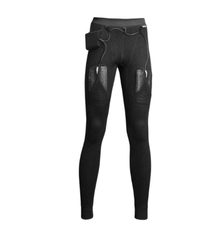 Кальсоны (термобельё) с подогревом RedLaika Arctic Merino Wool RL-TM-32 мужские черные
