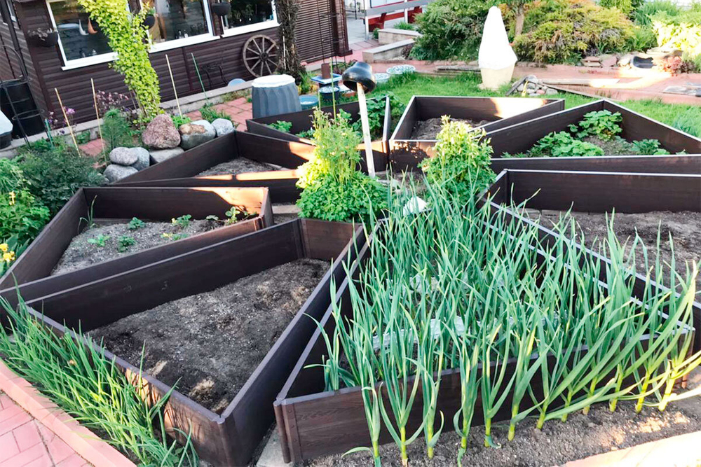 Доска грядочная Holzhof 300*30*2950мм, тиснение 3D