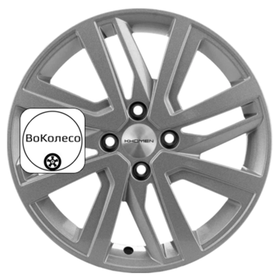 6x16/4x100 ET41 D60,1 KHW1609 (XRay) F-Silver Khomen Wheels
