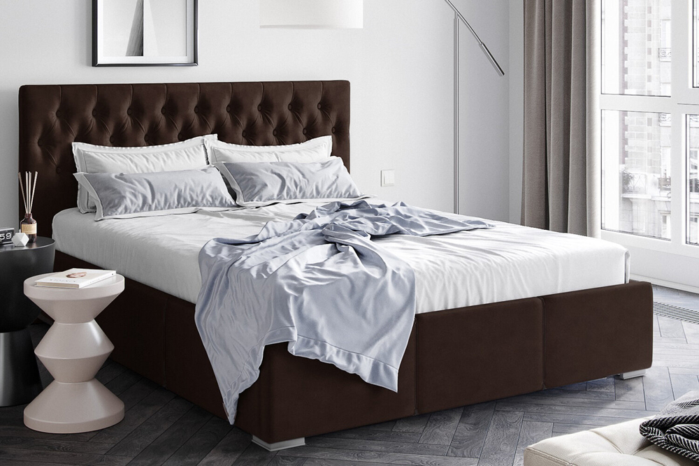 Кровать с подъёмным механизмом Октавия 160х200, Коричневый
