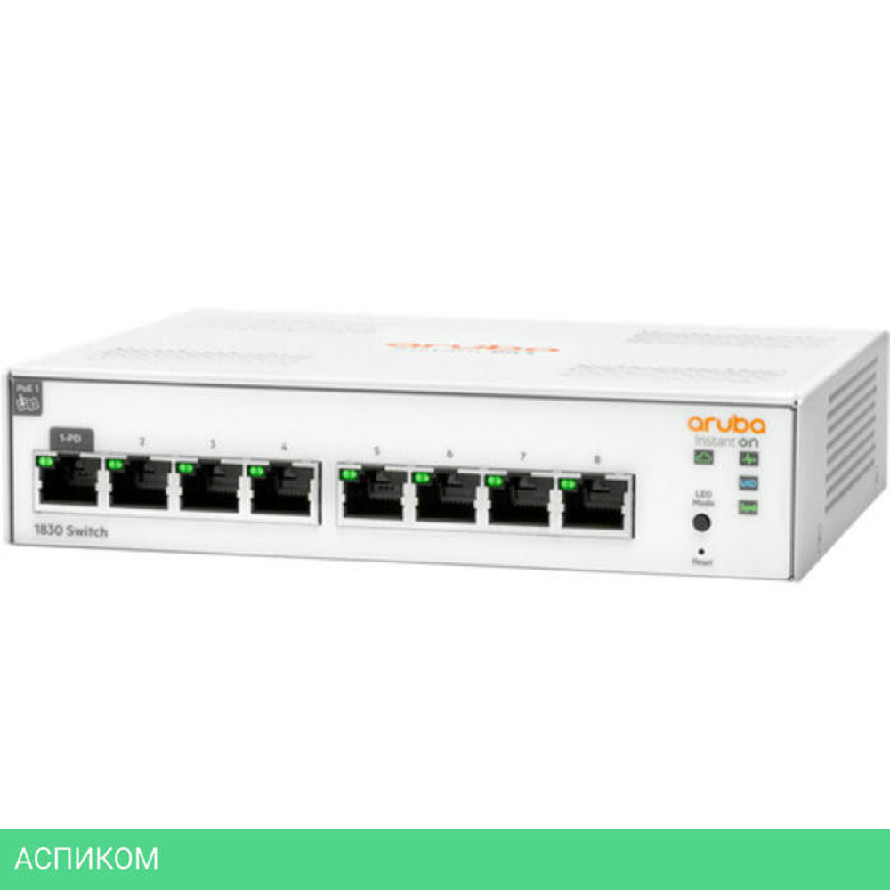 Коммутатор HPE Aruba Instant On 1830 8G (JL811A)