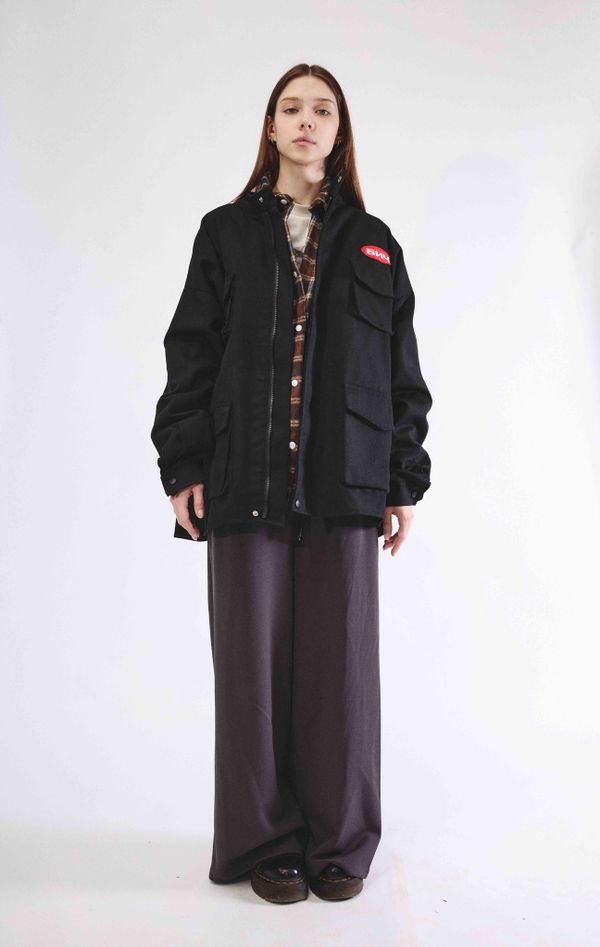 Куртка Полевая черная - фото 6