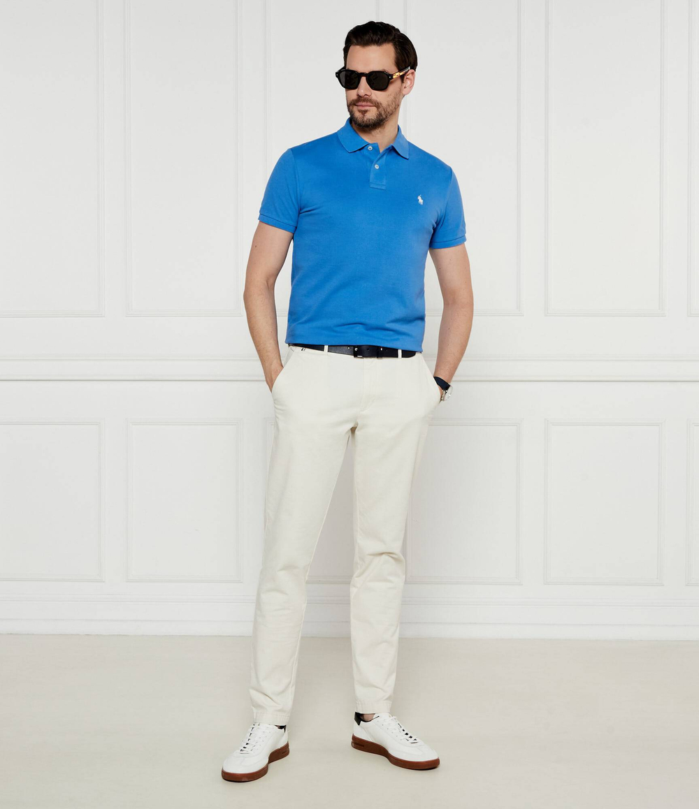 Поло POLO RALPH LAUREN - голубой(710680784)