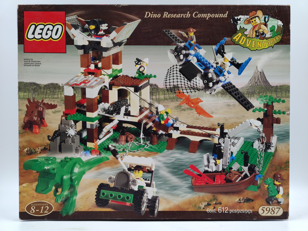 Конструктор Приключения LEGO 5987 Исследовательский комплекс Дино
