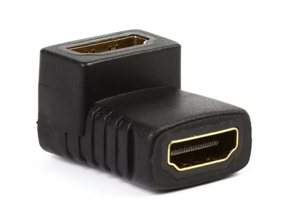 Переходник SMARTBUY A112 адаптер HDMI F-F угловой разъем
