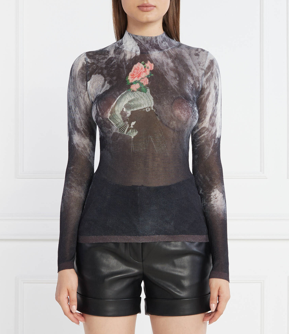 Блузка PULLOVER_LARS_LONG Desigual - графитовый(23WWJF90)