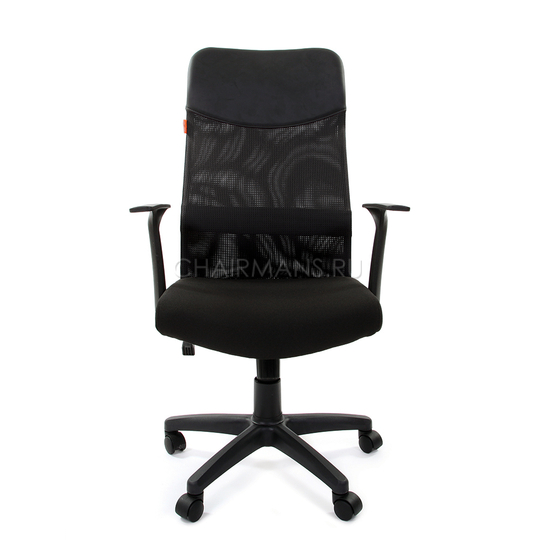Кресло руководителя Chairman 610 LT сетка/ткань черный