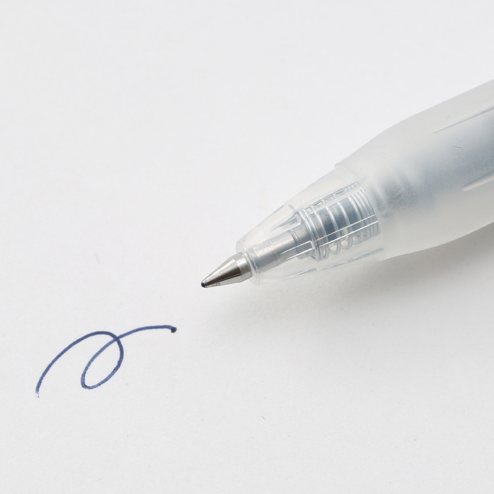 Гелевая ручка Muji Knock 0,5 мм (сине-черная)