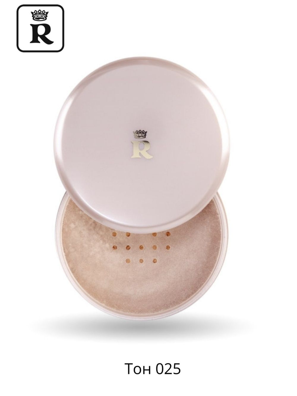 Пудра рассыпчатая RELOUIS - 025 натуральный бежевый