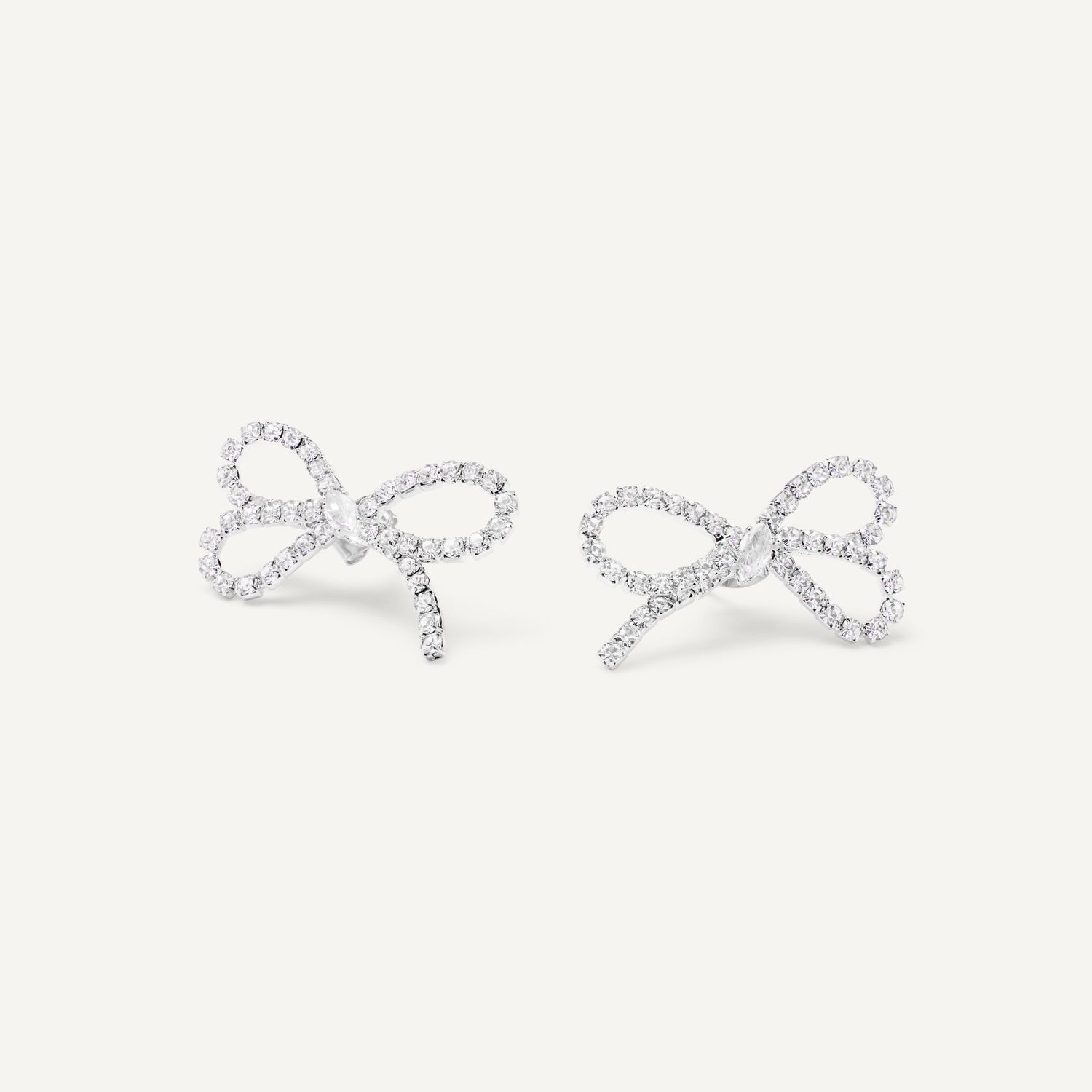 Серьги Fruity Bows Earrings - Silver