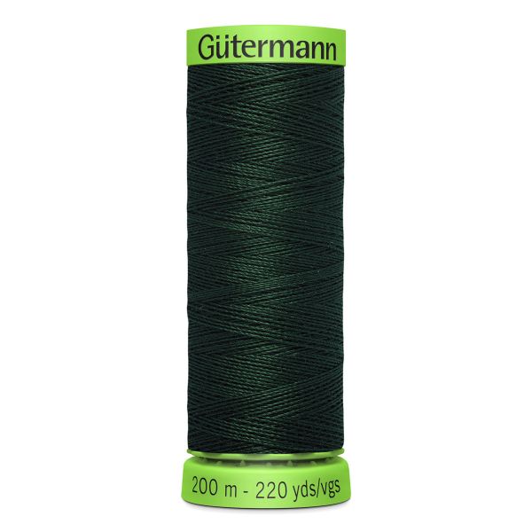 Нитки для тонких тканей Gutermann Extra Fine 150 (200 метров), 5 кат. | 472 т.бутылочный