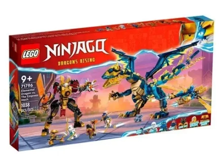 LEGO Ninjago Элементальный Дракон против Робота-императрицы