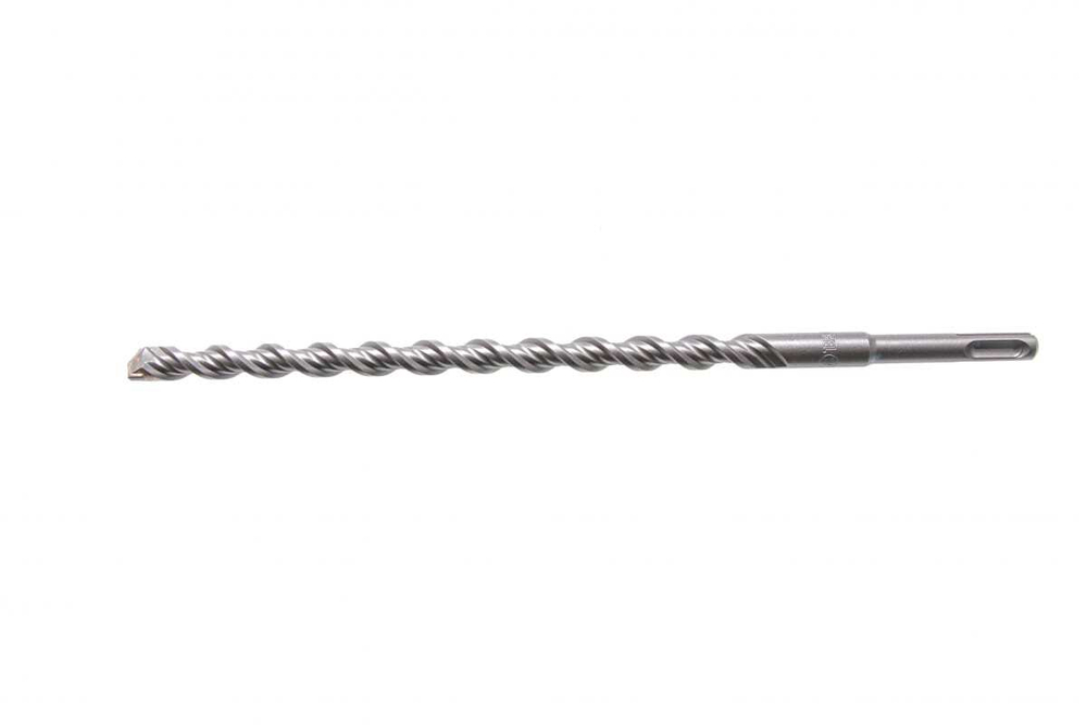 Бур по бетону, двойная спираль, Cobalt W-tip, 14x310 мм, SDS PLUS, серый