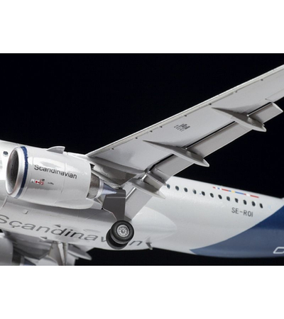 Сборная модель ZVEZDA Пассажирский авиалайнер Аэробус А320neo, 1/144