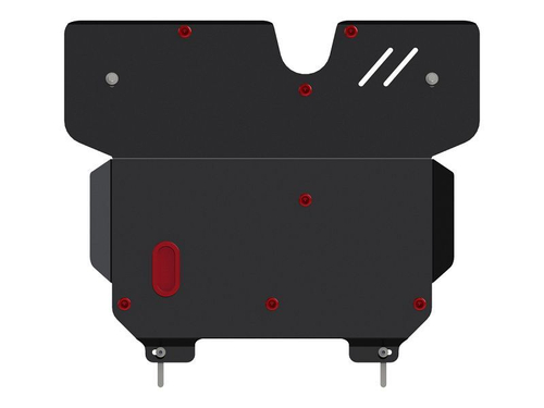 Защита картера и КПП Sheriff для Mitsubishi Space Star 1998-2004 арт.14.0216