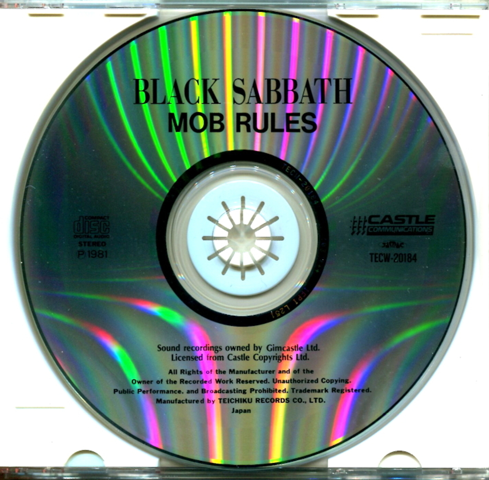 Black Sabbath / Mob Rules (CD)