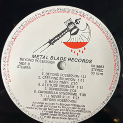Винтажная виниловая пластинка LP Is Beyond Possession (Holland 1986)