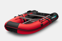 Надувная лодка GLADIATOR B330 красно-чёрный