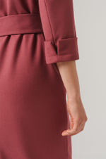 51602 Платье женское (брусничный)