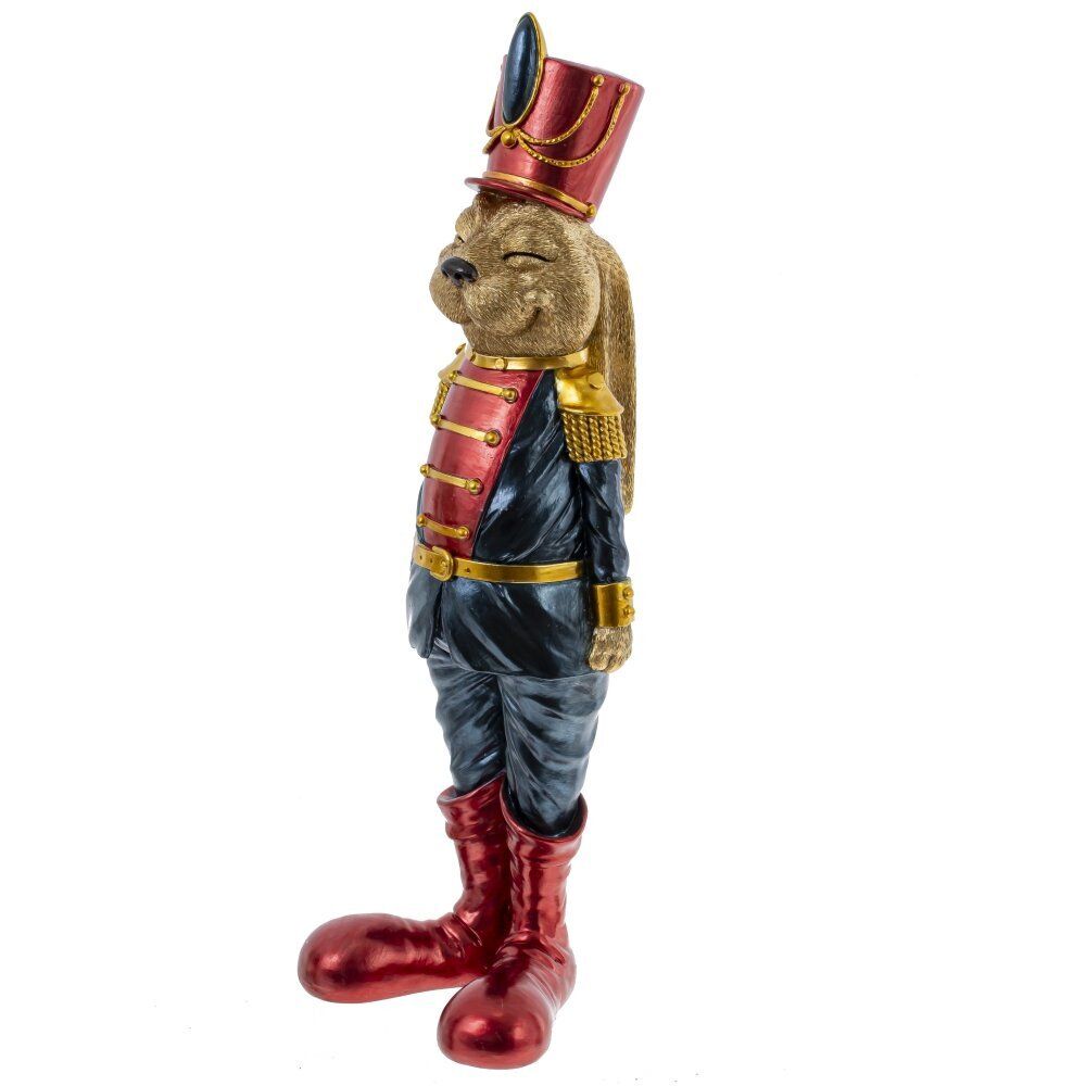 GAEM Фигурка декоративная "Солдатик-зайка", L11,5 W10 H37 см