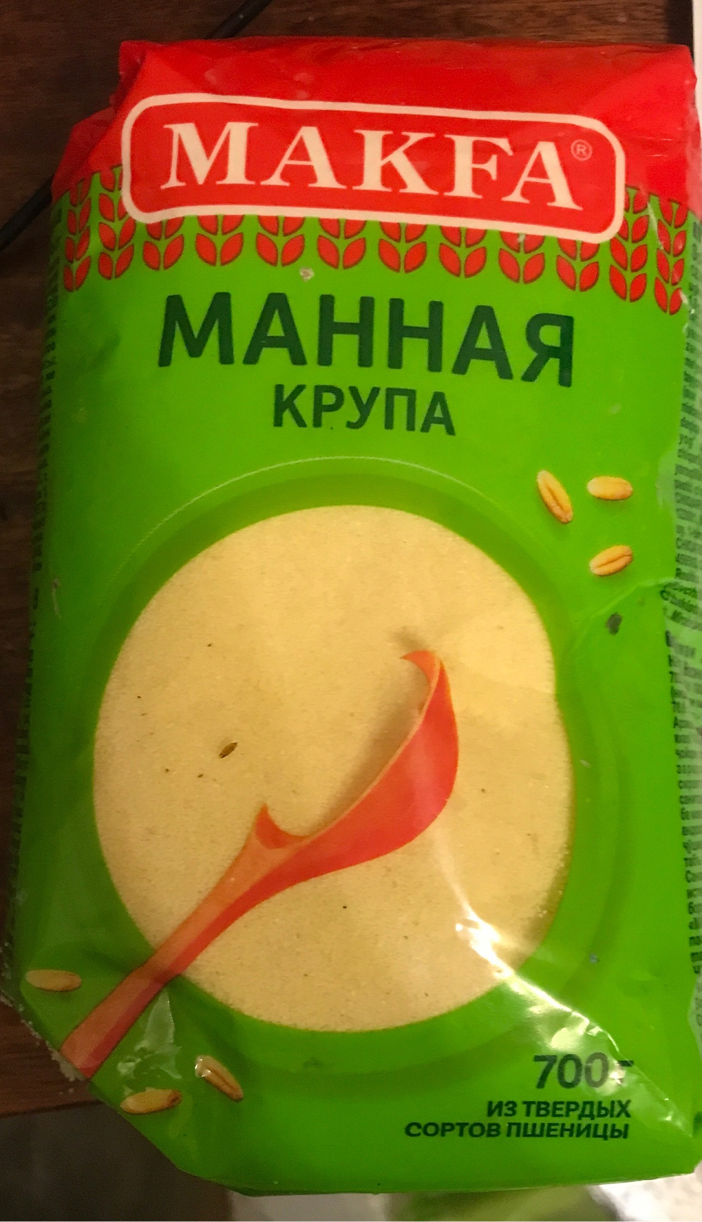 Манная каша 700г