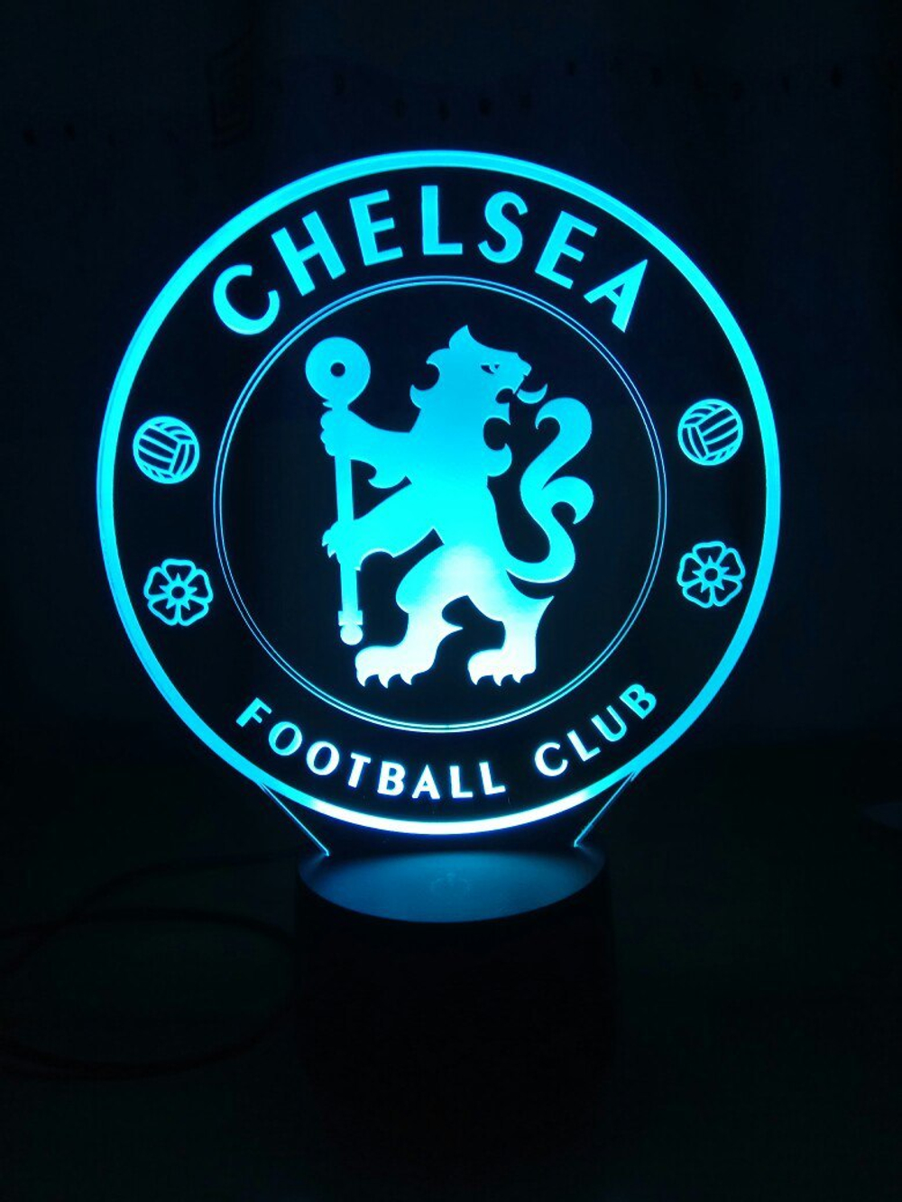 3D Светильник "Сhelsea FC" (ФК Челси)