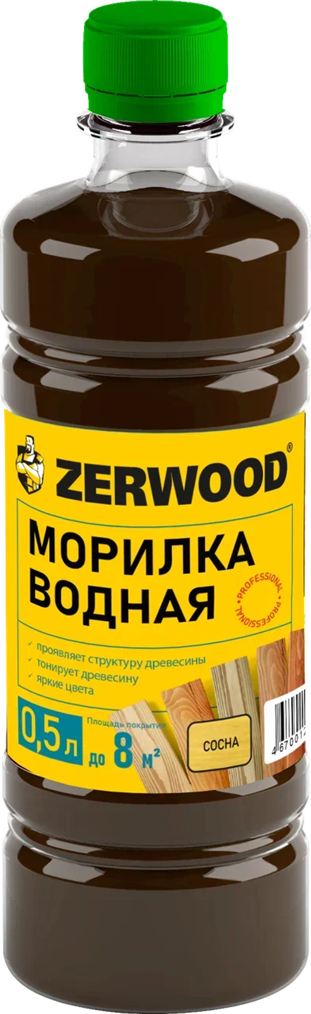 ZERWOOD MV Морилка водная Сосна 0,5л (ИжСинтез)